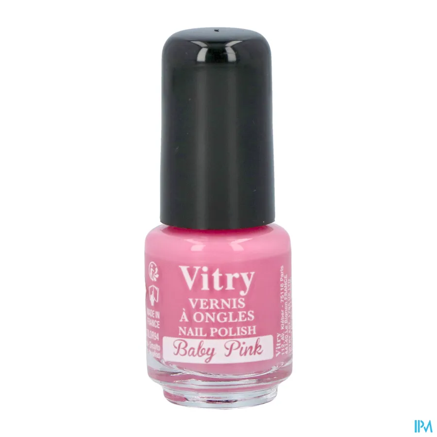 packshot van Vitry Nagellak 94 Baby Pink 4 ml