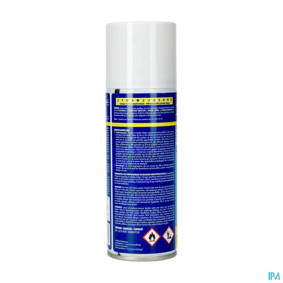 packshot van Zeroxx One Shot Spray 200 ml
