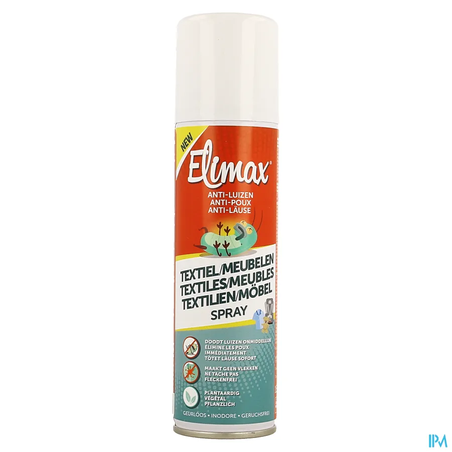 packshot van Elimax Anti-luizen Spray Textiel & Meubelen 150 ml