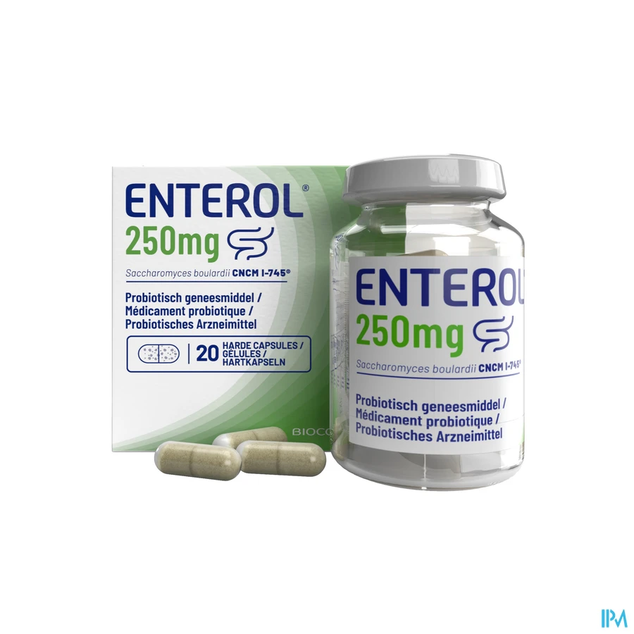 productshot van Enterol 20 Capsules