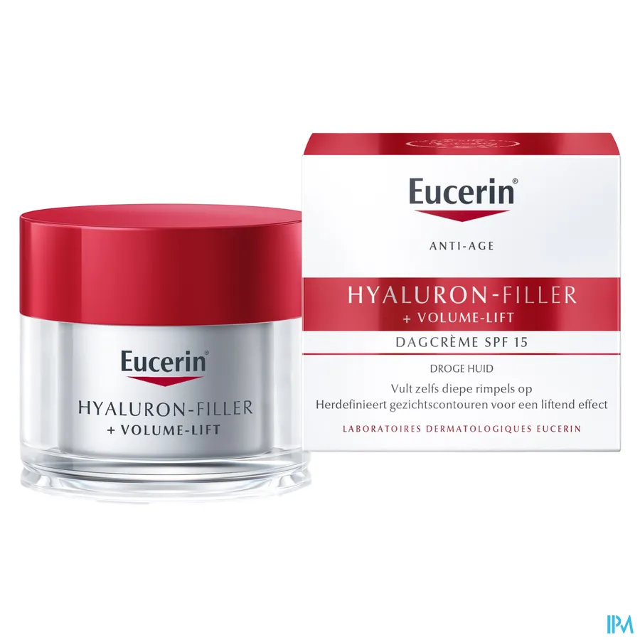 productshot van Eucerin Hyaluron-Filler + Volume-Lift Dagcrème Droge Huid 50 ml