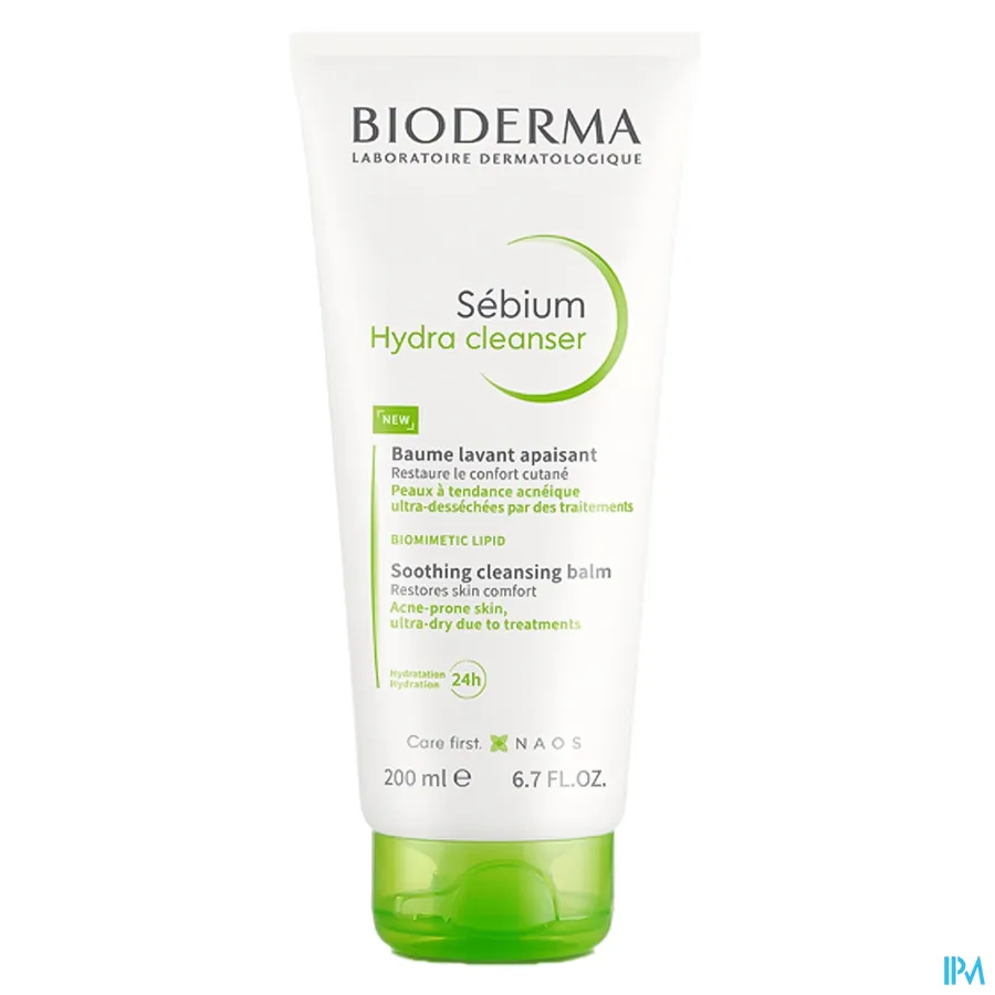 packshot van Bioderma Sebium Hydra Cleanser 200 ml