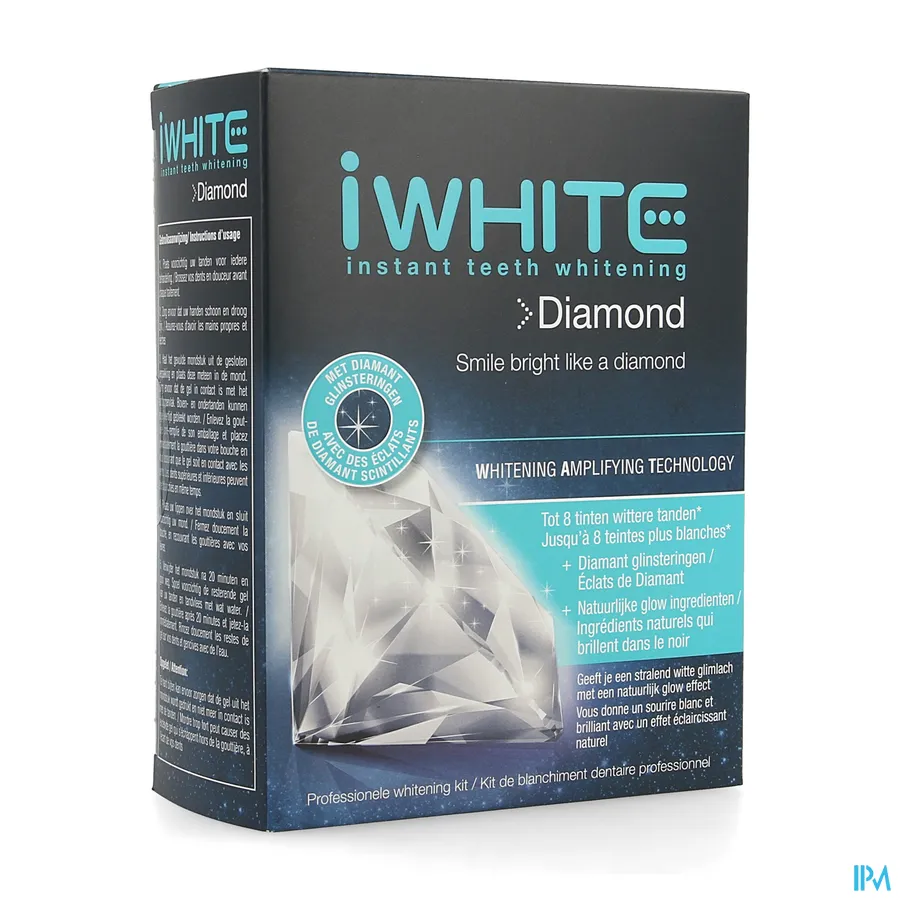 packshot van iWhite Diamond Whitening Kit 10 Mondstukken