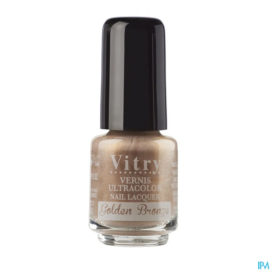 packshot van Vitry Nagellak Golden Bronze 4 ml