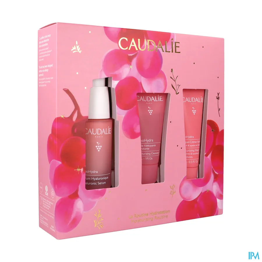 packshot van Caudalie VinoHydra Moisturizing Routine Geschenkset 1 set