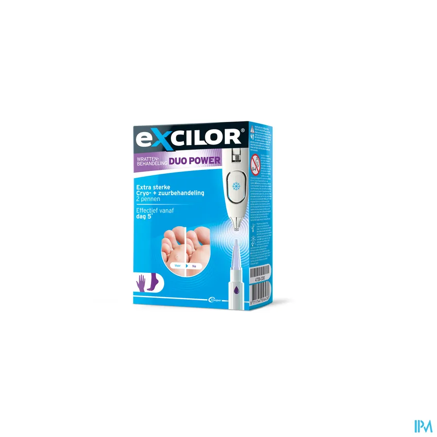 packshot van Excilor Wrattenbehandeling Duo Power 10 ml +1,5 g