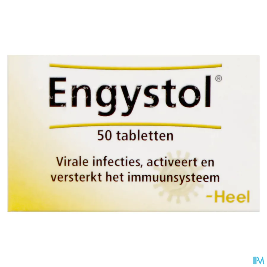 packshot van Heel Engystol 50 Tabletten