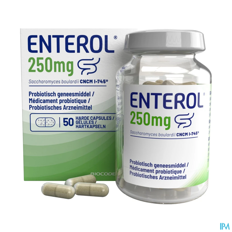 productshot van Enterol 50 Capsules