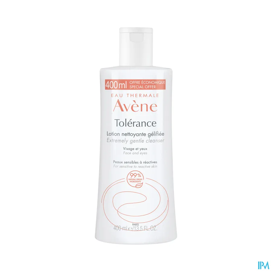 productshot van Avène Tolerance Control Reinigingslotion 400 ml