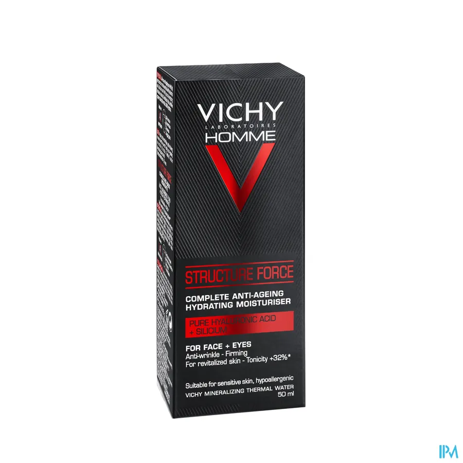 packshot van Vichy Homme Structure Force 50 ml