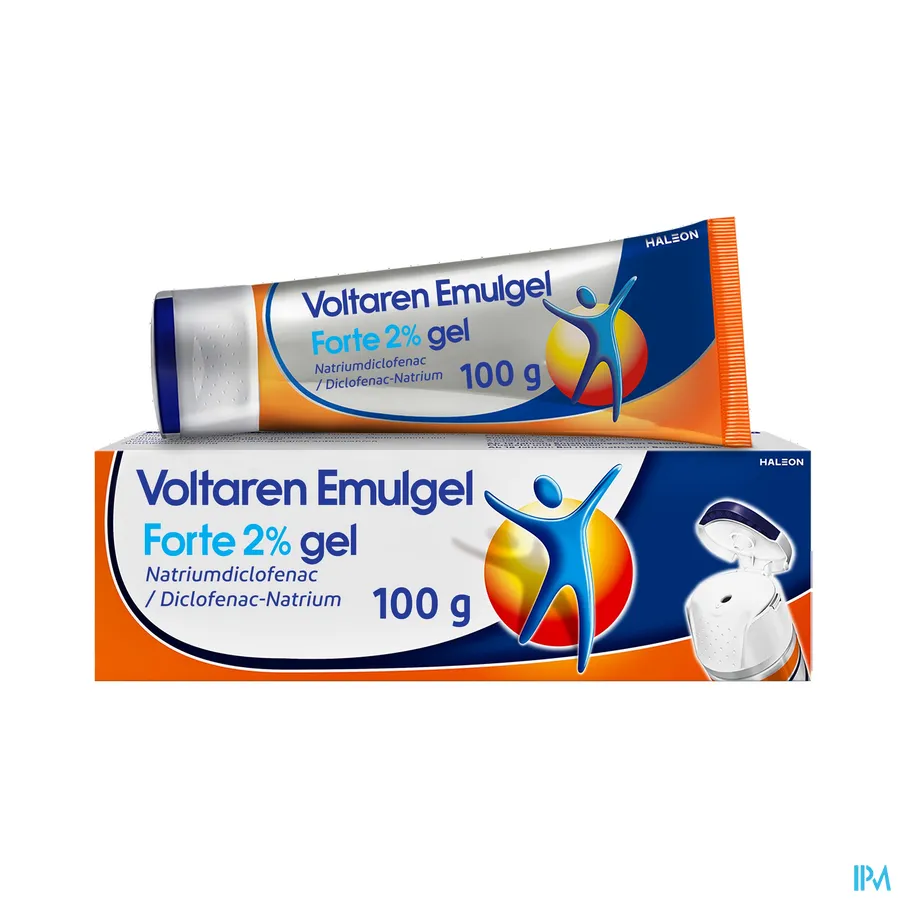productshot van Voltaren Emulgel Forte 2% 100 g