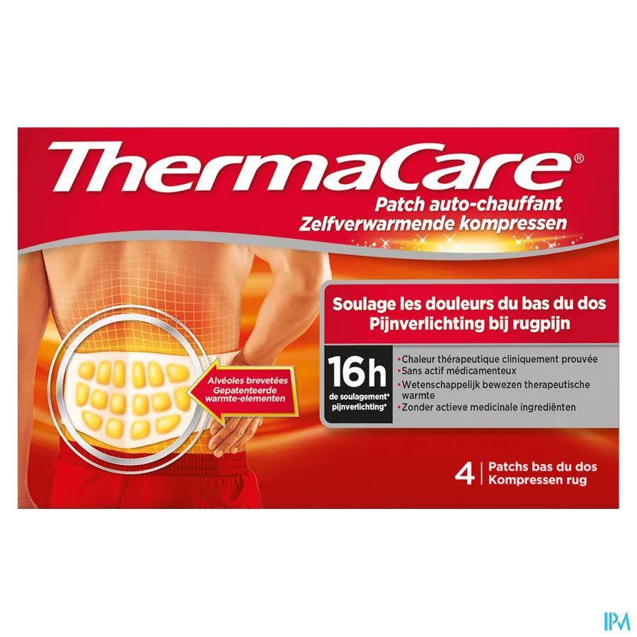 packshot van Thermacare Rug PROMO 2 x 2 stuks