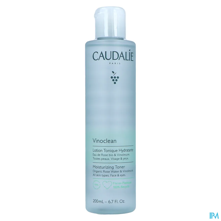 packshot van Caudalie Vinoclean Hydraterende Tonic Lotion 200 ml