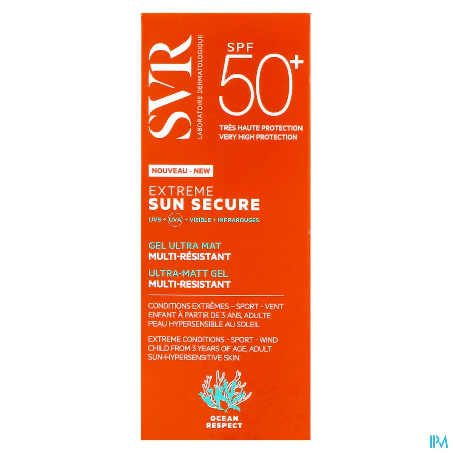 packshot van SVR Sun Secure Extreme SPF 50+ 50 ml