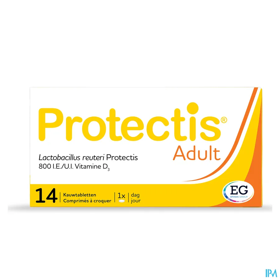 packshot van Protectis Adult voor Immuunsysteem 14 Kauwtabletten