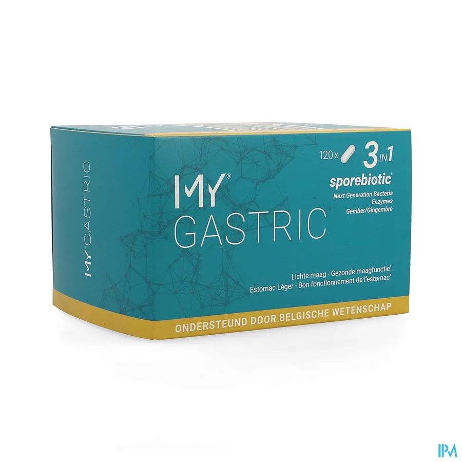 packshot van My Gastric 120 capsules