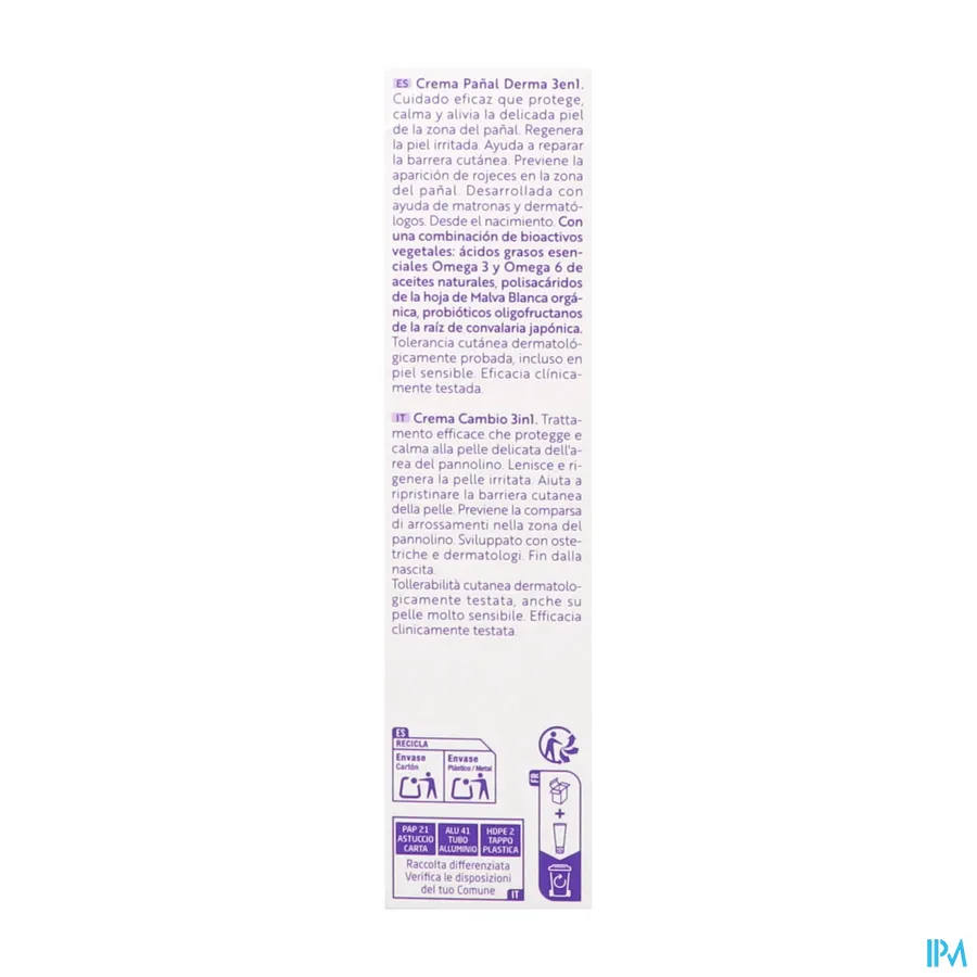 packshot van Weleda Baby Derma 3in1 Billenbalsem 50 ml