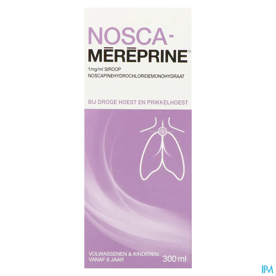 packshot van Nosca Mereprine 1mg/ml Siroop 300 ml