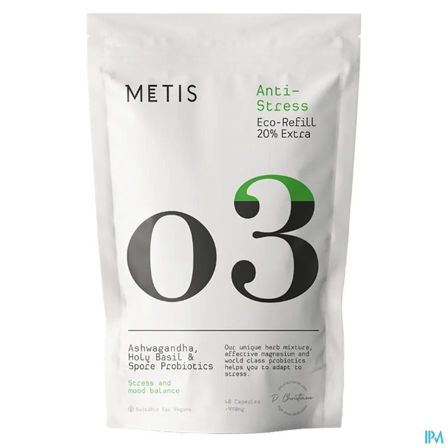 packshot van etis A/stress 03 Eco Refill Caps 30