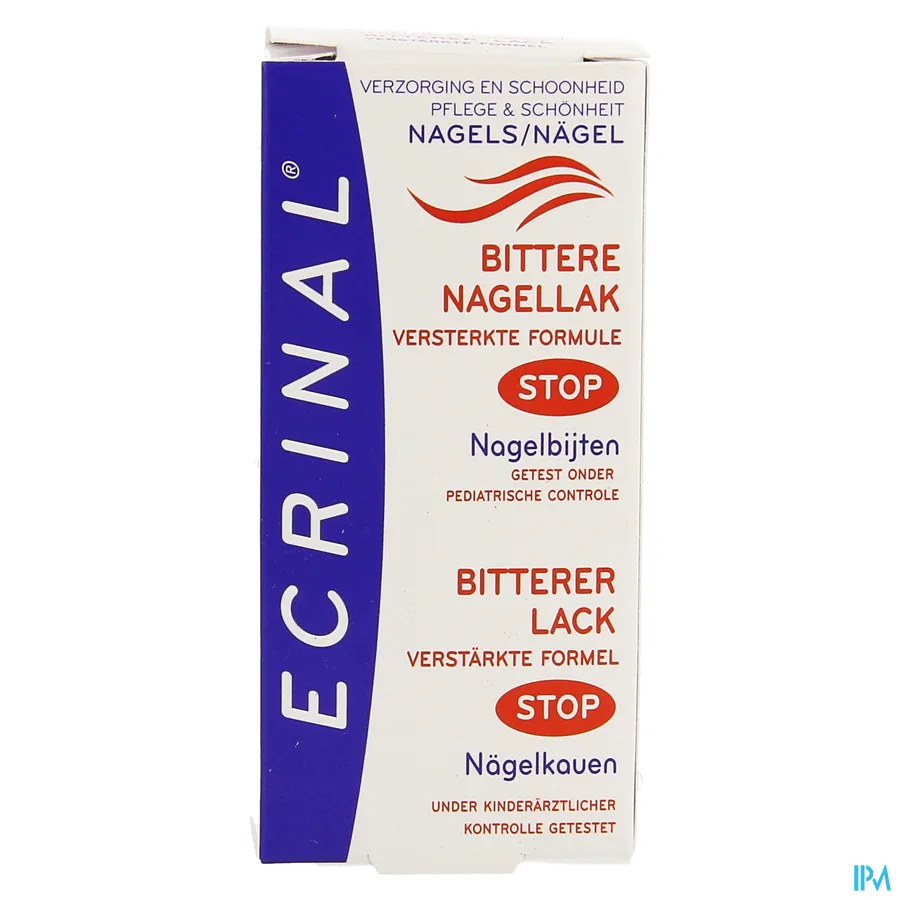 packshot van Ecrinal Bittere Nagellak 10 ml