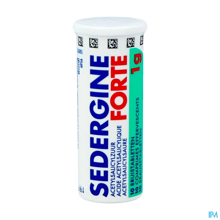 productshot van Sedergine Forte Bruis 1gr 20 bruistabletten