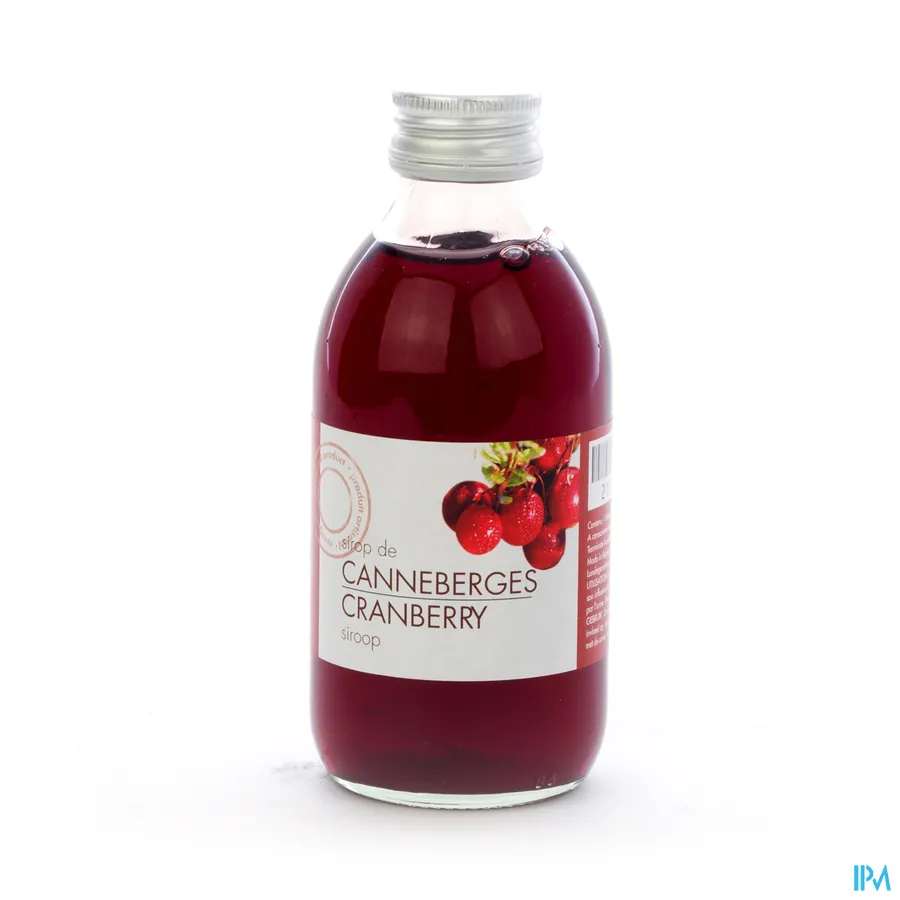 packshot van Cranberry Siroop