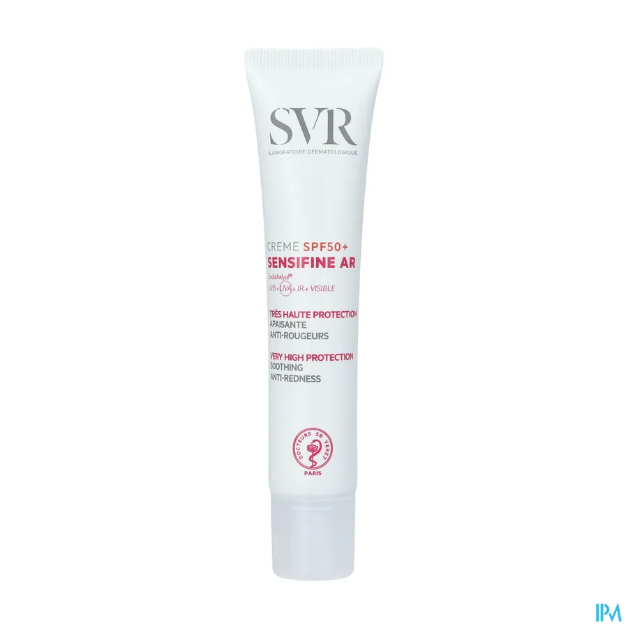 packshot van SVR Sensifine AR Crème SPF50+ 40 ml