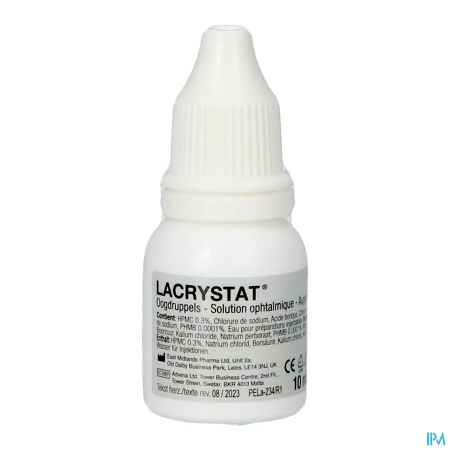 productshot van Lacrystat 2x10ml