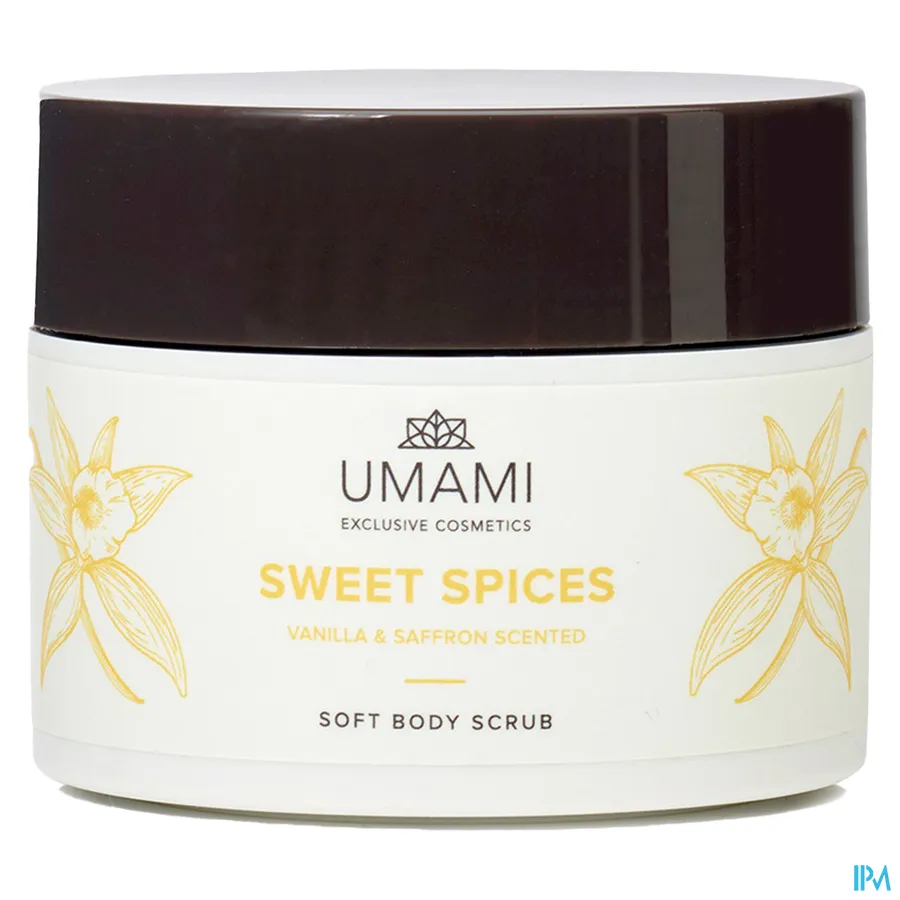 packshot van Umami Sweet Spices Body scrub 250 ml