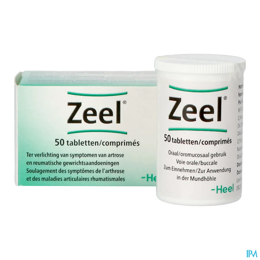 productshot van Heel Zeel T 50 Tabletten