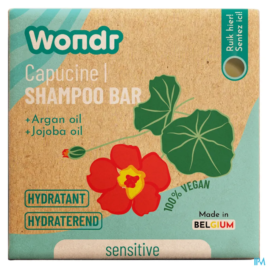 packshot van WONDR Shampoo Bar Flower Power 55 g