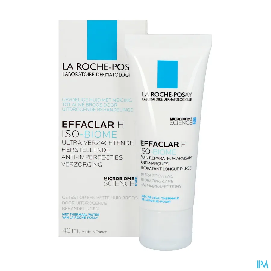productshot van La Roche-Posay Effaclar H Iso-Biome Crème 40 ml