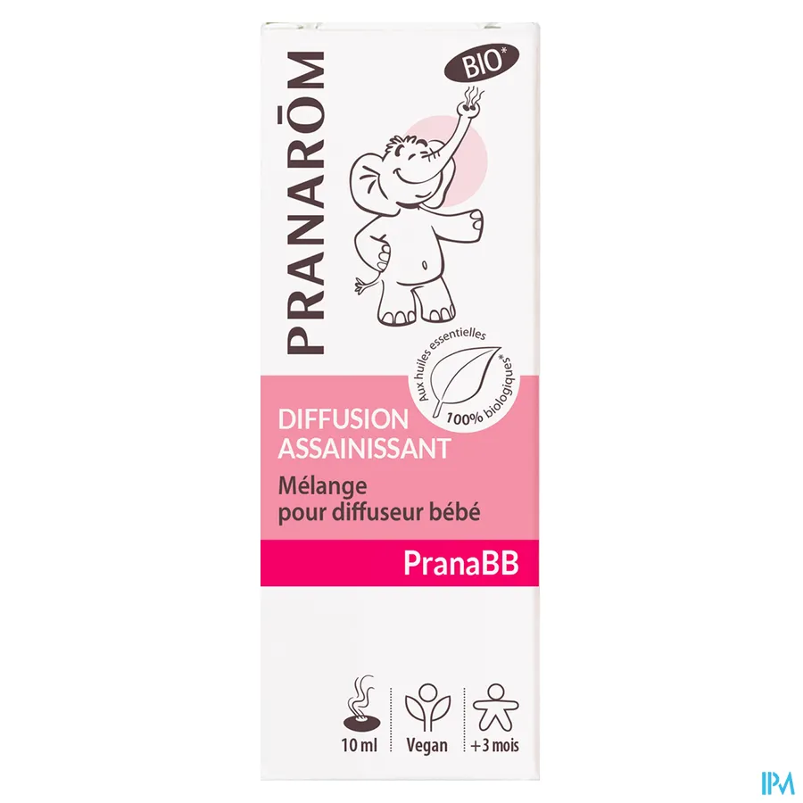 packshot van Pranarom PranaBB Verstuiving Gezuiverde Lucht 10 ml