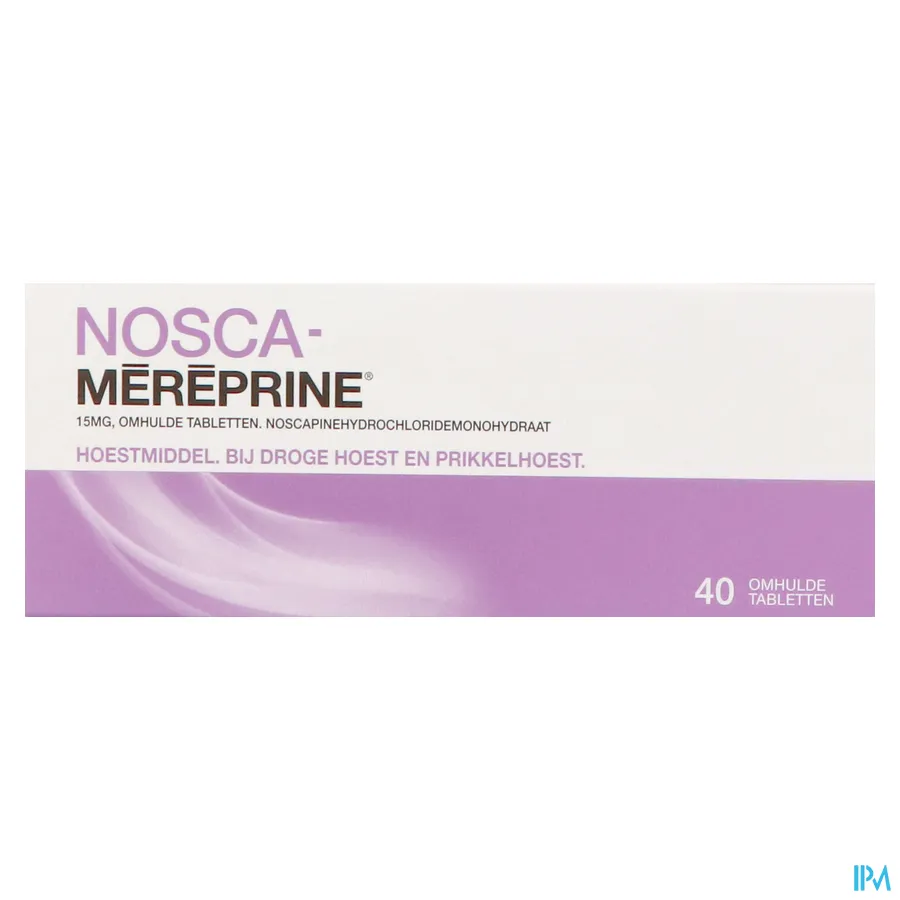 packshot van Nosca Mereprine 15 mg 40 tabletten