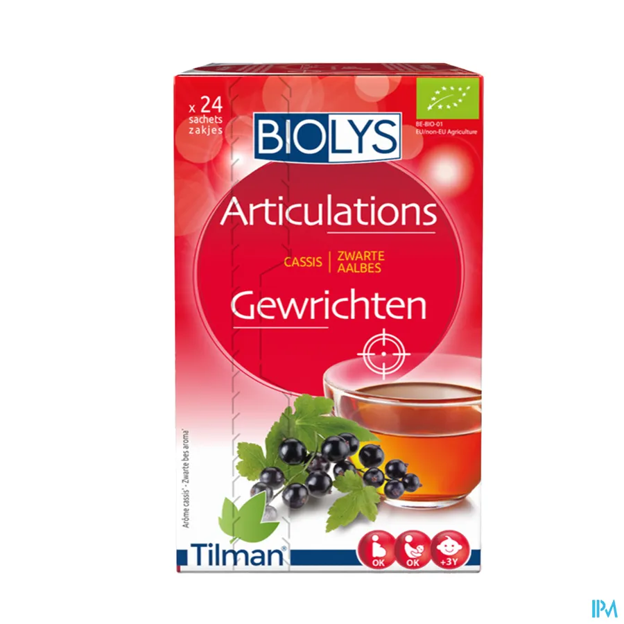 packshot van Tilman Biolys Gewrichten Zwarte Aalbes 24 zakjes