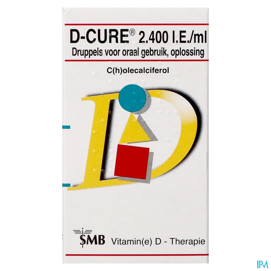 packshot van D-Cure 2400 IE 10 ml