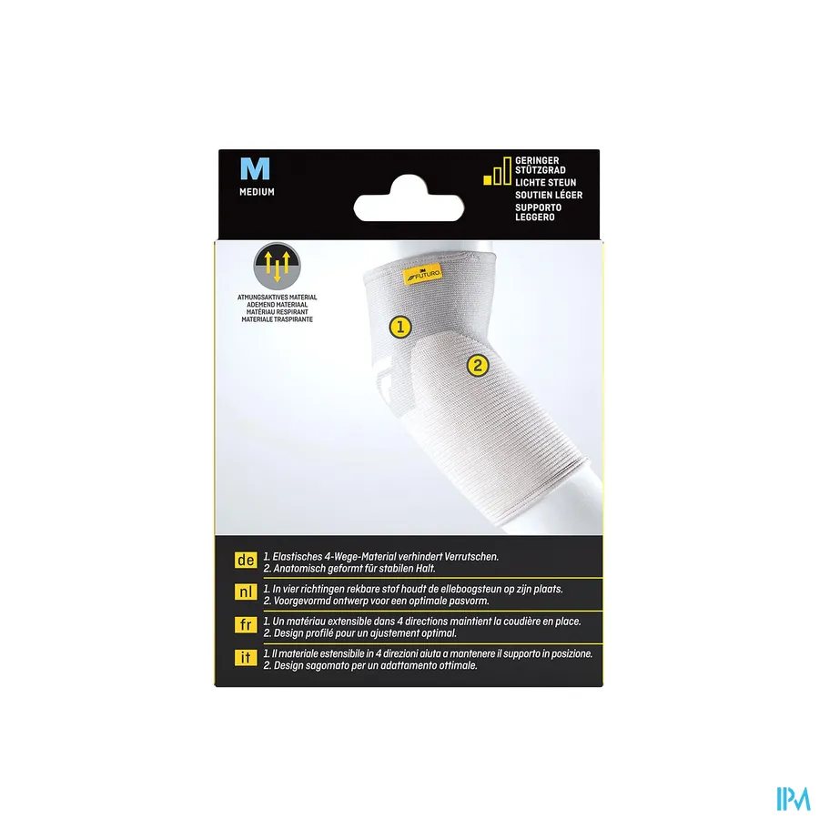 packshot van Futuro Comfort Lift Ellenbogen-Bandage Medium (Zachte Steun)