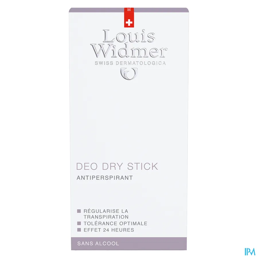 packshot van Louis Widmer Deo Dry Stick parfum 50ml