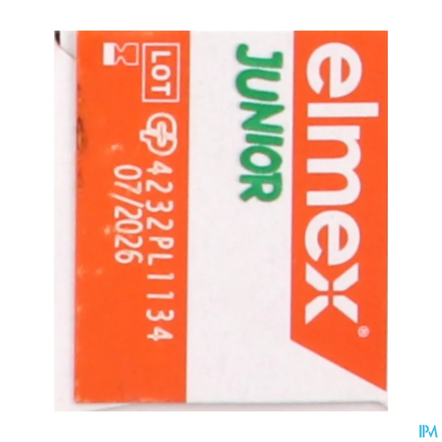 packshot van Elmex Junior 6-12 Jaar Tandpasta 75 ml