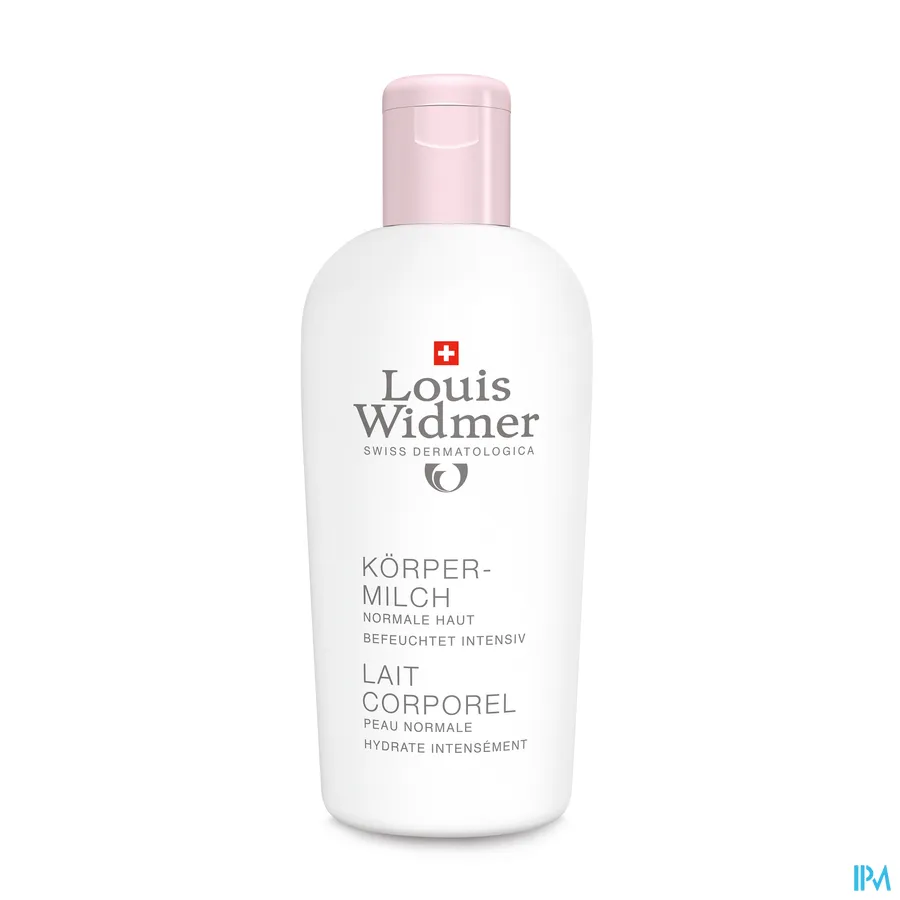 productshot van Louis Widmer Lichaamsmelk zonder parfum 200ml