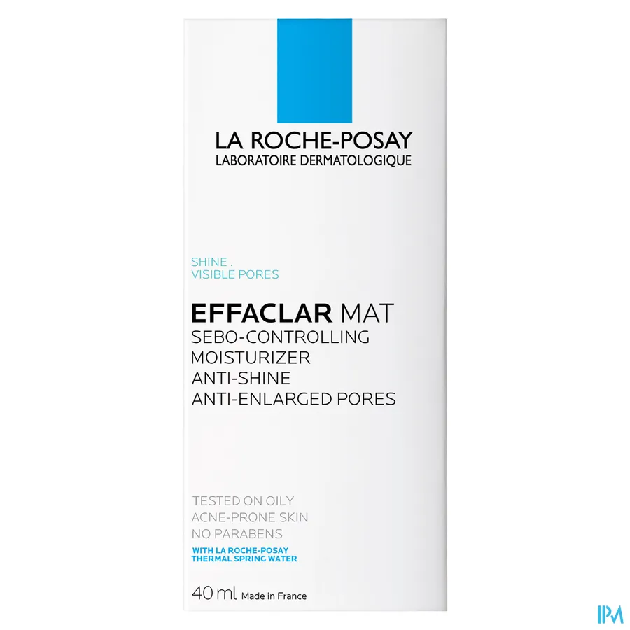 packshot van La Roche-Posay Effaclar Mat Hydra Sebo-regulatie 40ml