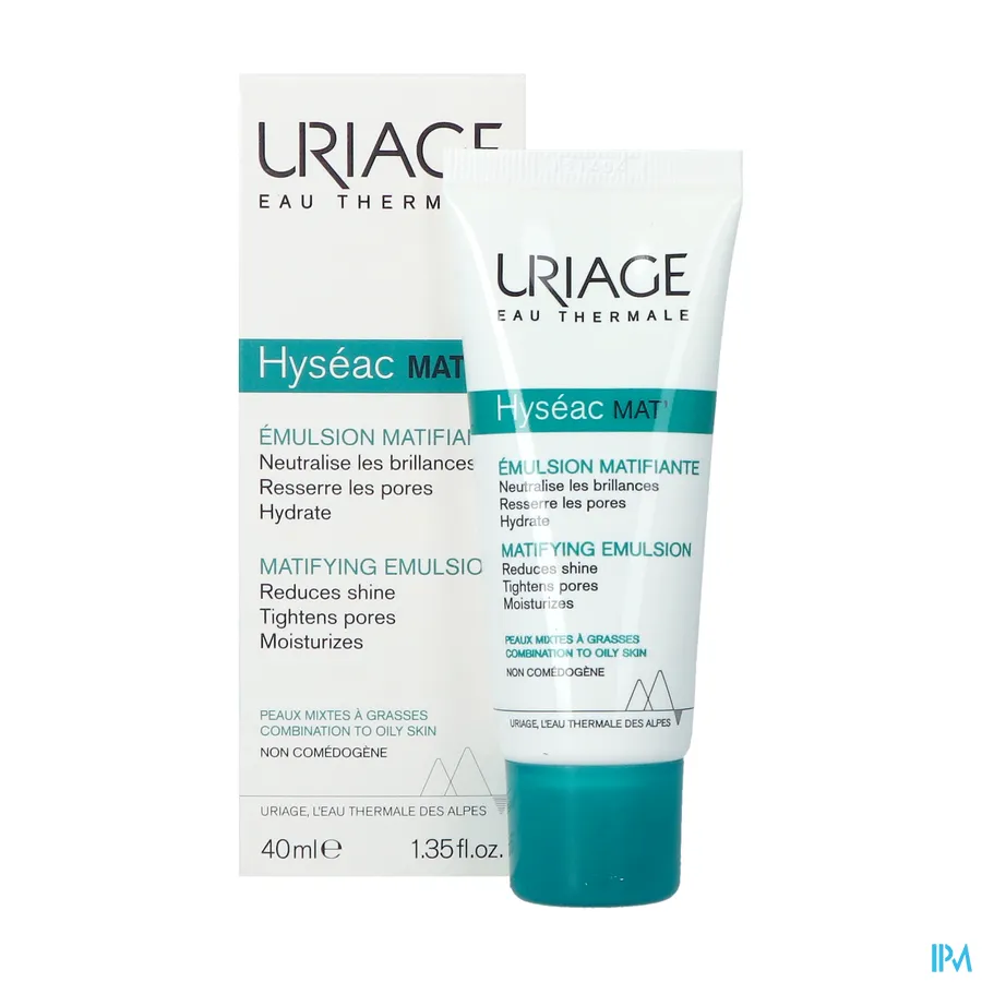 packshot van Uriage Hyséac Mat' 40 ml