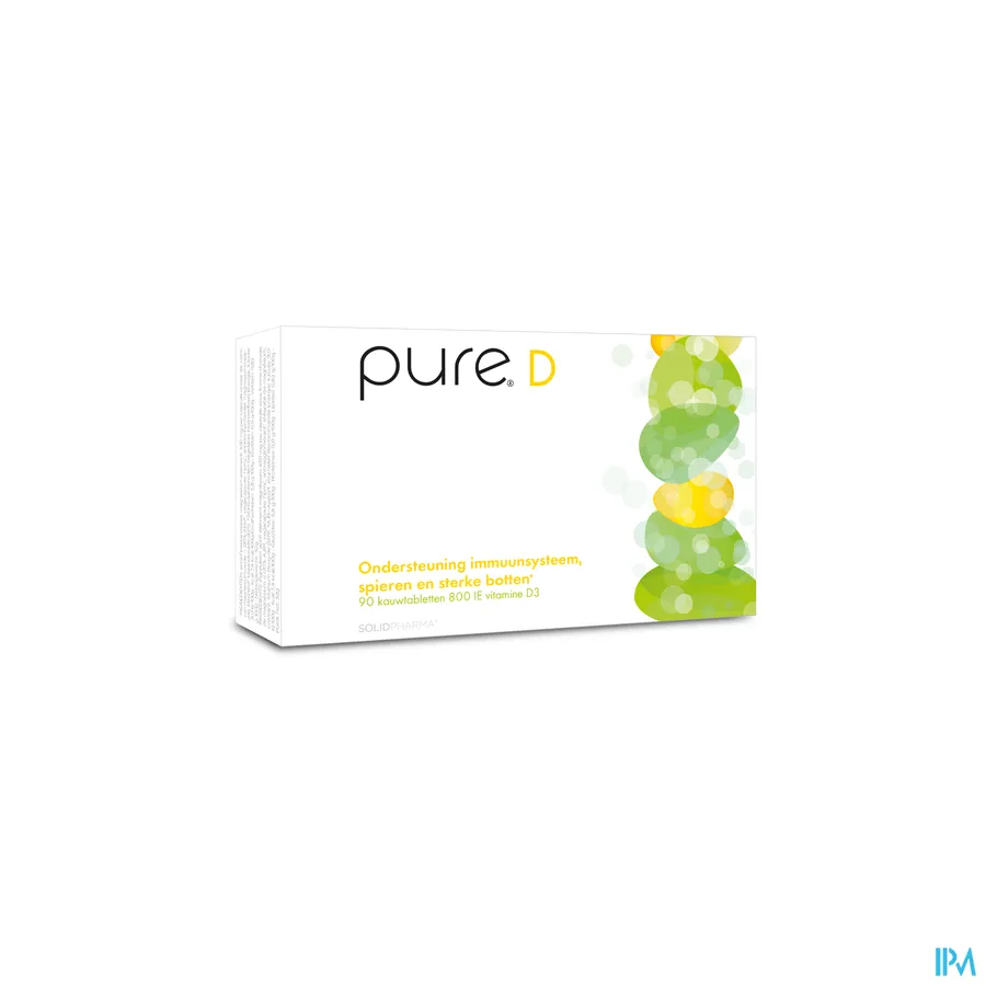 packshot van Pure D 90 Kauwtabletten