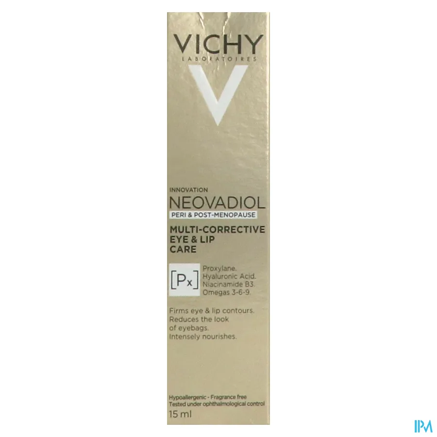 packshot van Vichy Neovadiol Peri Post Meno Eye Lip Care 15 ml