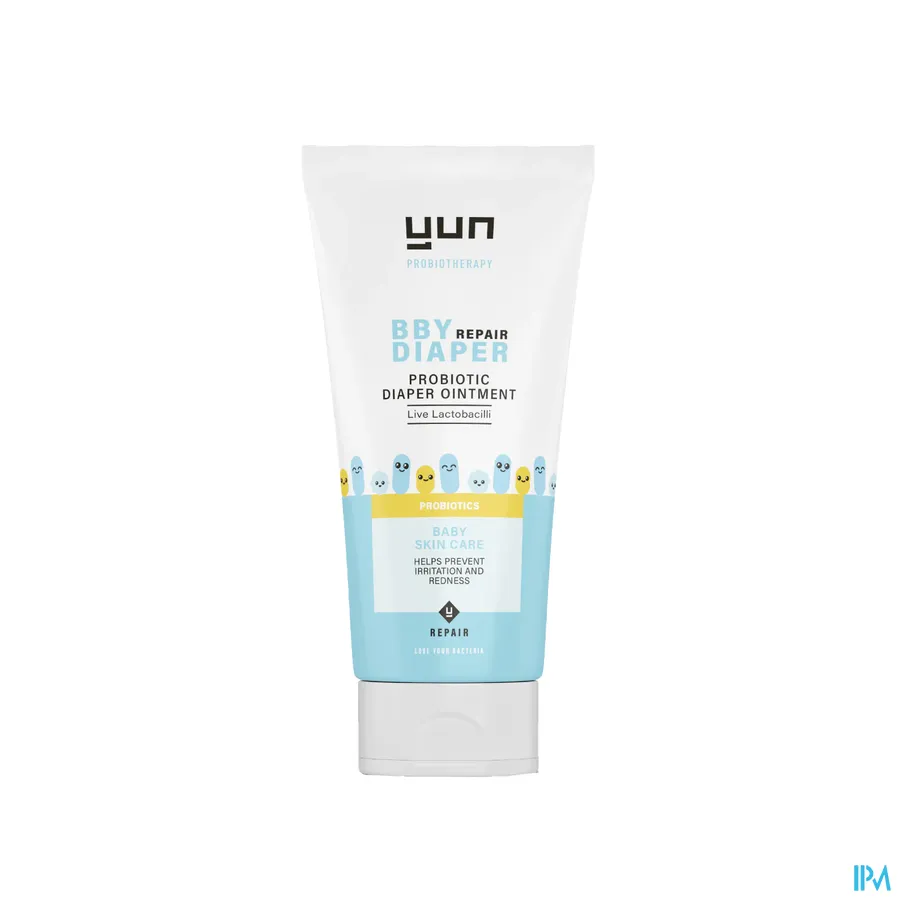 packshot van Yun Bby Probiotic Repair Luierzalf Zonder Parfum 75 ml