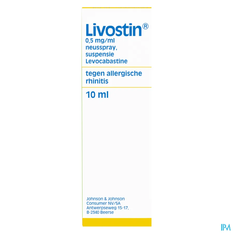packshot van Livostin Neusspray 10ml