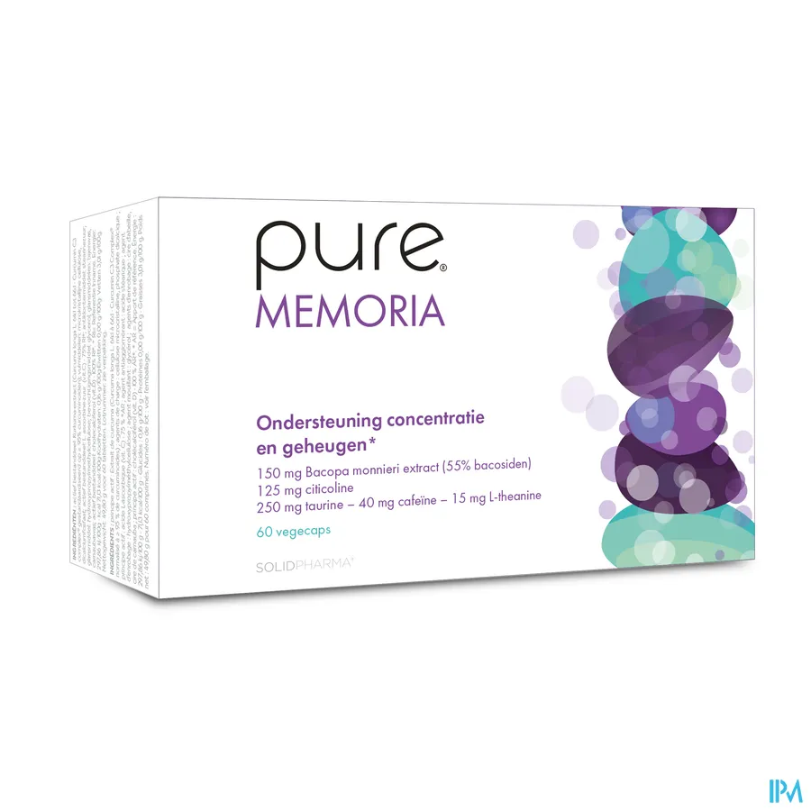 packshot van Pure Memoria Caps 60