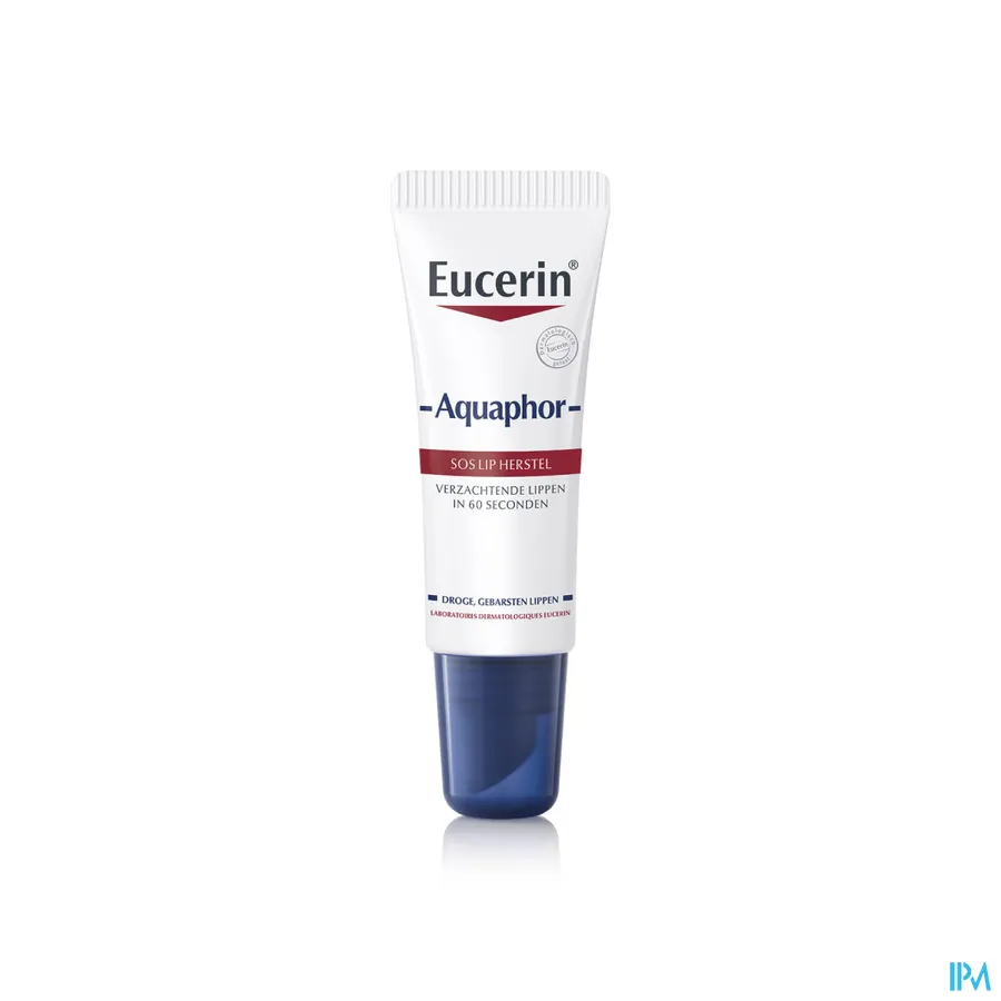 productshot van Eucerin Aquaphor SOS Lippenbalsem 10 ml