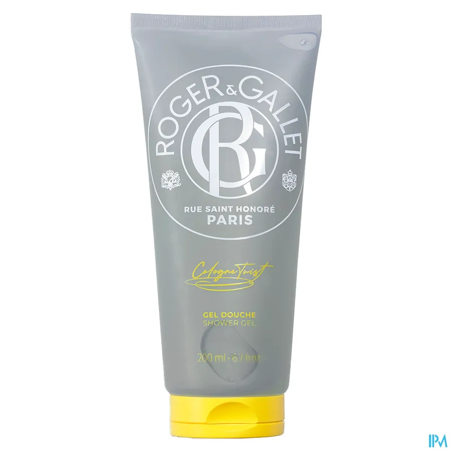 packshot van Roger & gallet Cologne Twist Douchegel Tube 200 ml
