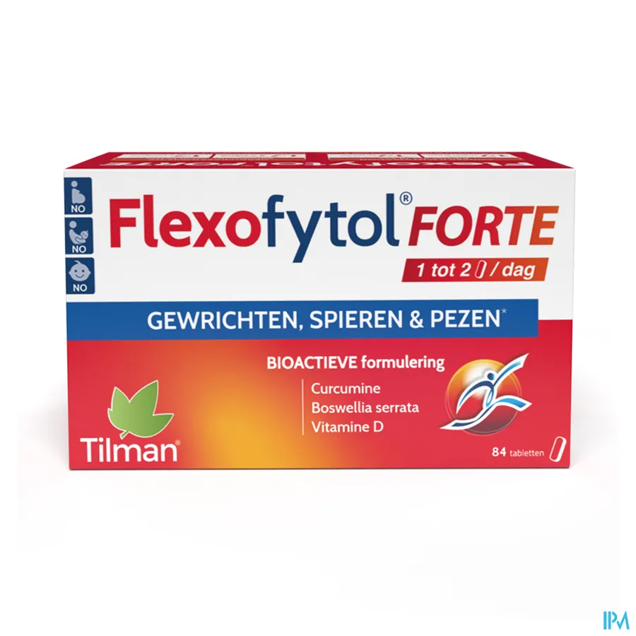 packshot van Flexofytol Forte 84 Tabletten